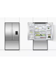 Freestanding French Door Fridge Freezer 569L 90cm Stainless Steel