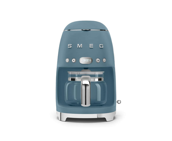 Retro 50s Style 1.4L Drip Coffee Machine Storm Blue